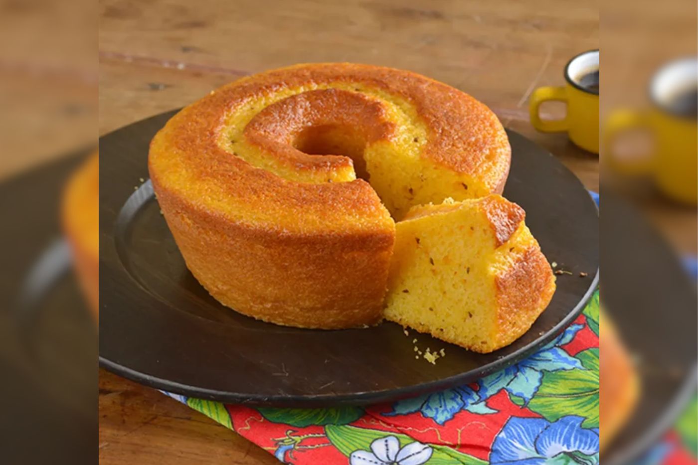 Bolo de Fubá da Vovó A Melhor Receita para um Lanche Caseiro