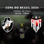 Onde assistir ao jogo do Vasco x Atlético-GO ao vivo hoje