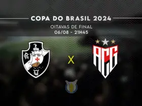 Onde assistir ao jogo do Vasco x Atlético-GO ao vivo hoje