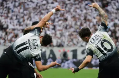 Corinthians vence o Atlético-GO por 3 a 0 na 27ª rodada do Brasileirão