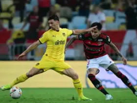 Peñarol vence Flamengo no jogo de ida das quartas de final da Copa Libertadores