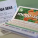 Bilhetes da mega-sena das loterias caixa