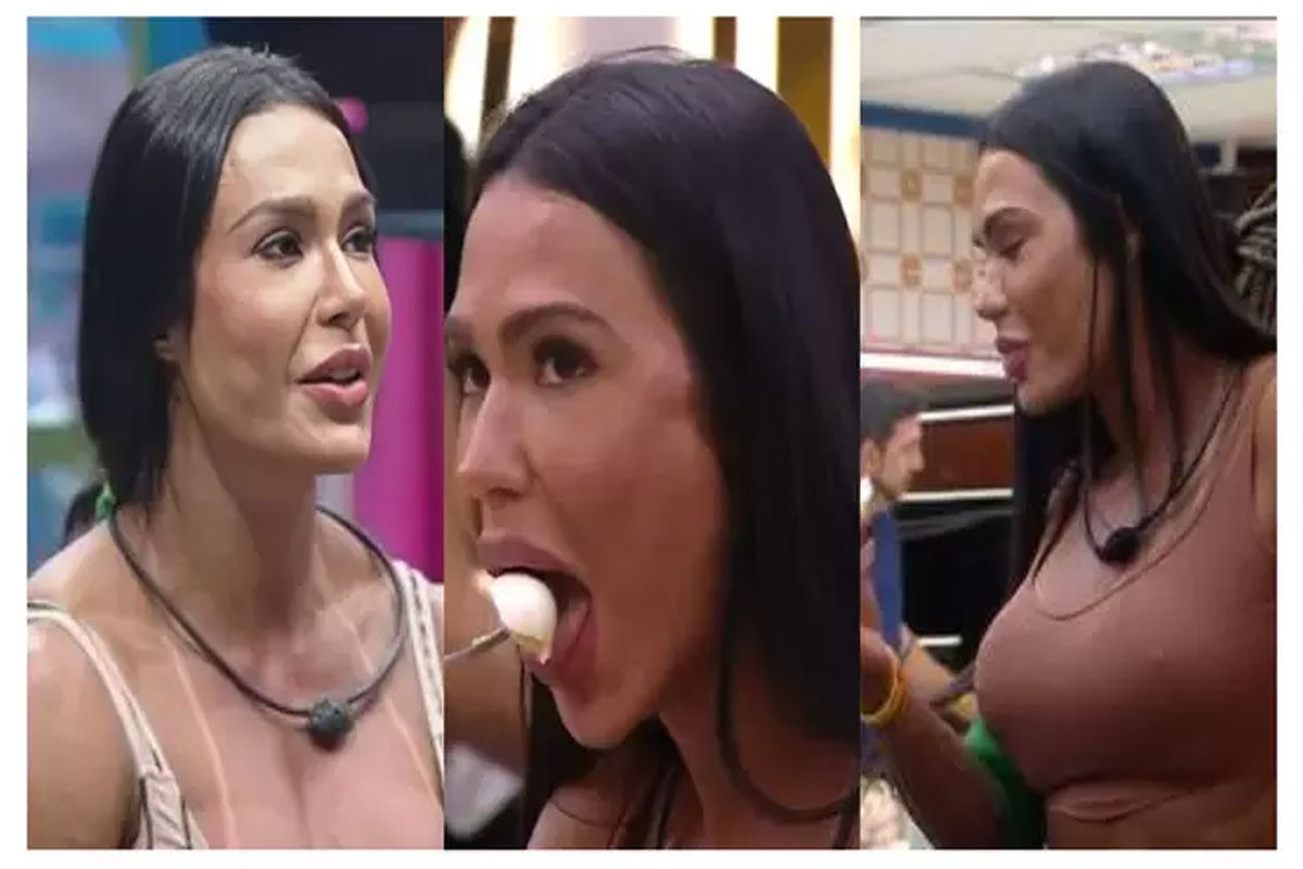 Gracyanne Barbosa comenta mudanças na alimentação no BBB 2025: 'Não gosto de doce e aqui estou com vontade'