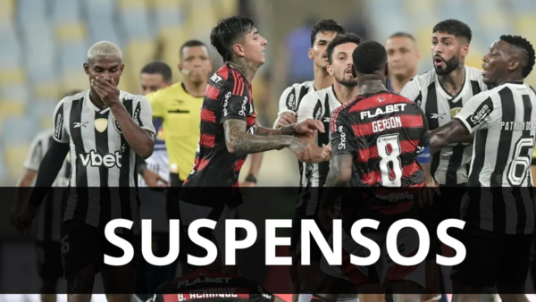 Briga Em Flamengo x Botafogo Rende Suspensão Para Jogadores E VAR