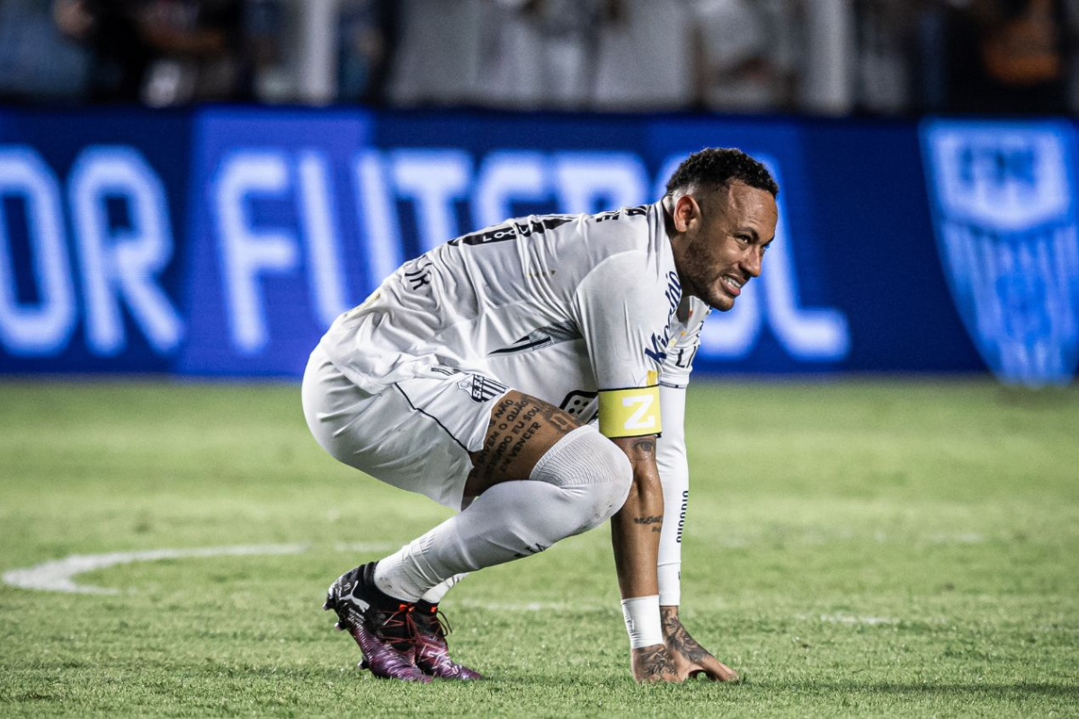 Neymar Sofre Com Marcação Na Reestreia Como Titular Pelo Santos