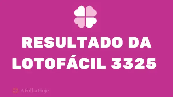 Resultado da Lotofácil de Hoje (20/02/2025): Concurso 3325 Valendo Prêmio de R$ 1,7 Milhão