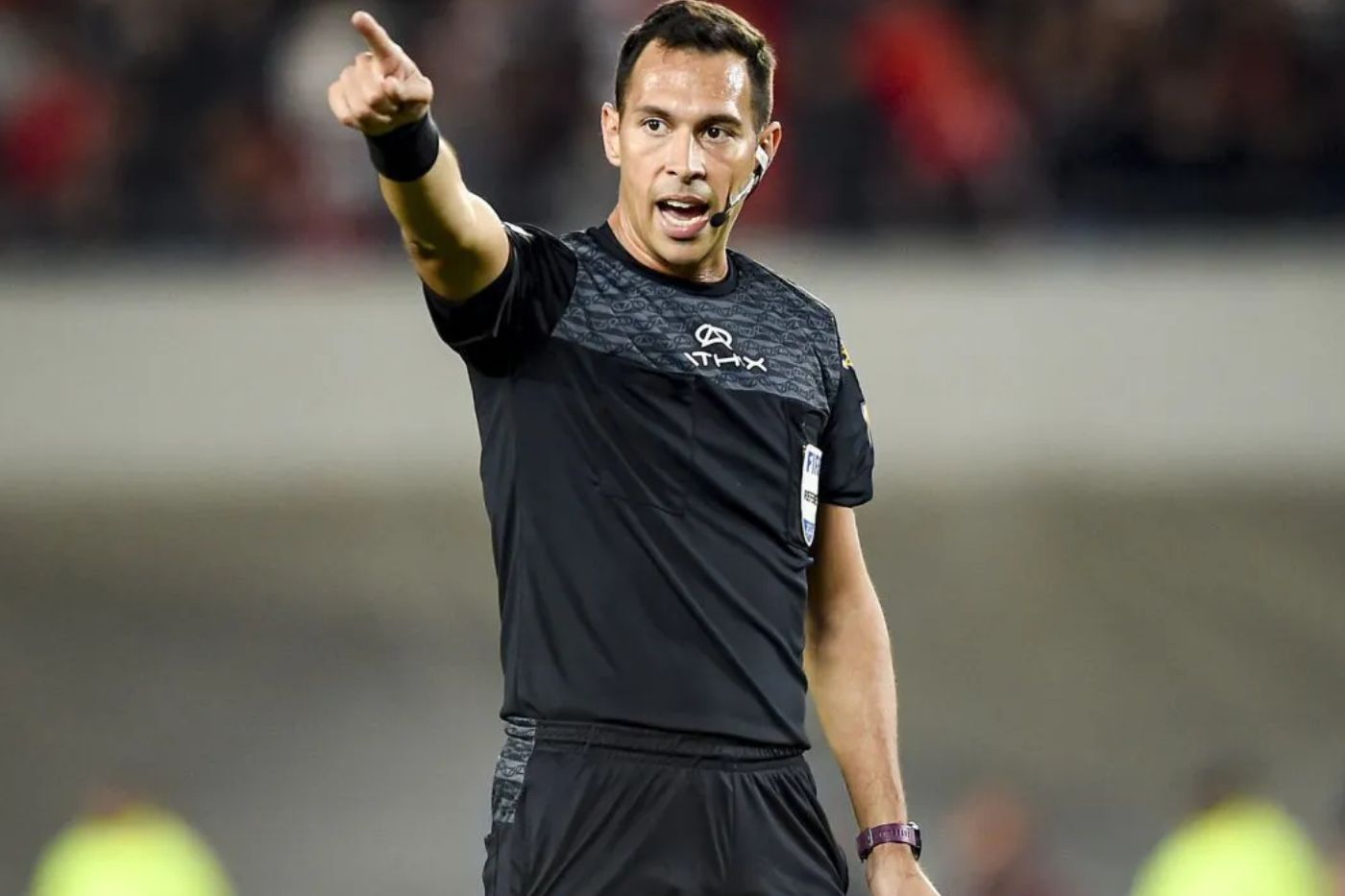 Árbitro Facundo Tello, da Argentina
