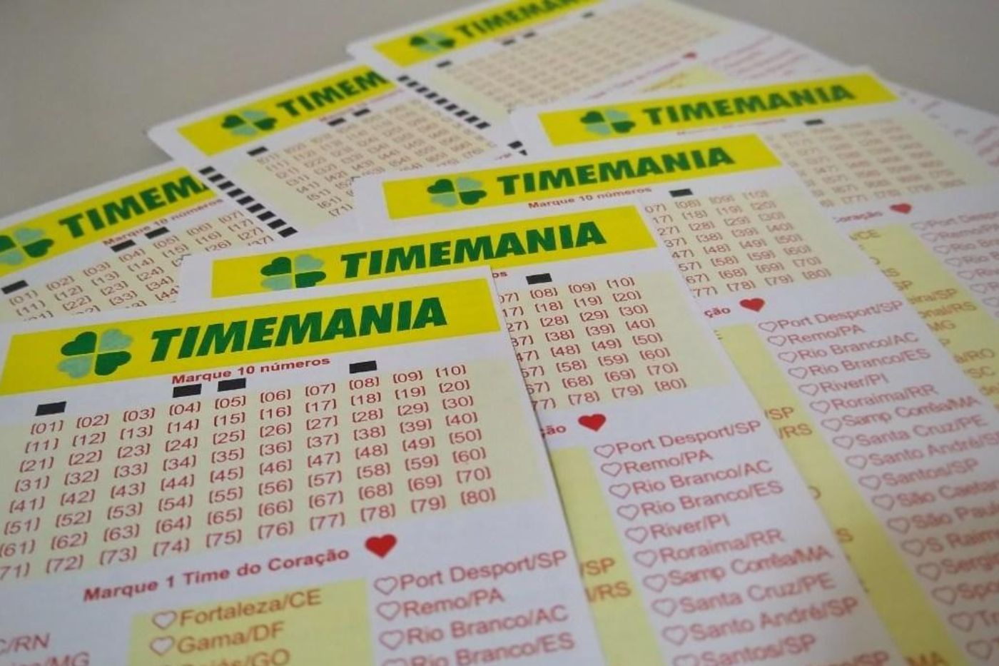 Confira o resultado da Timemania de hoje