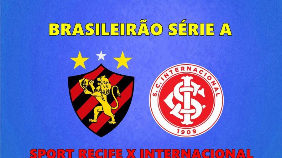 Jogo do Inter ao Vivo: Transmissão de Sport x Internacional hoje pelo Brasileirão