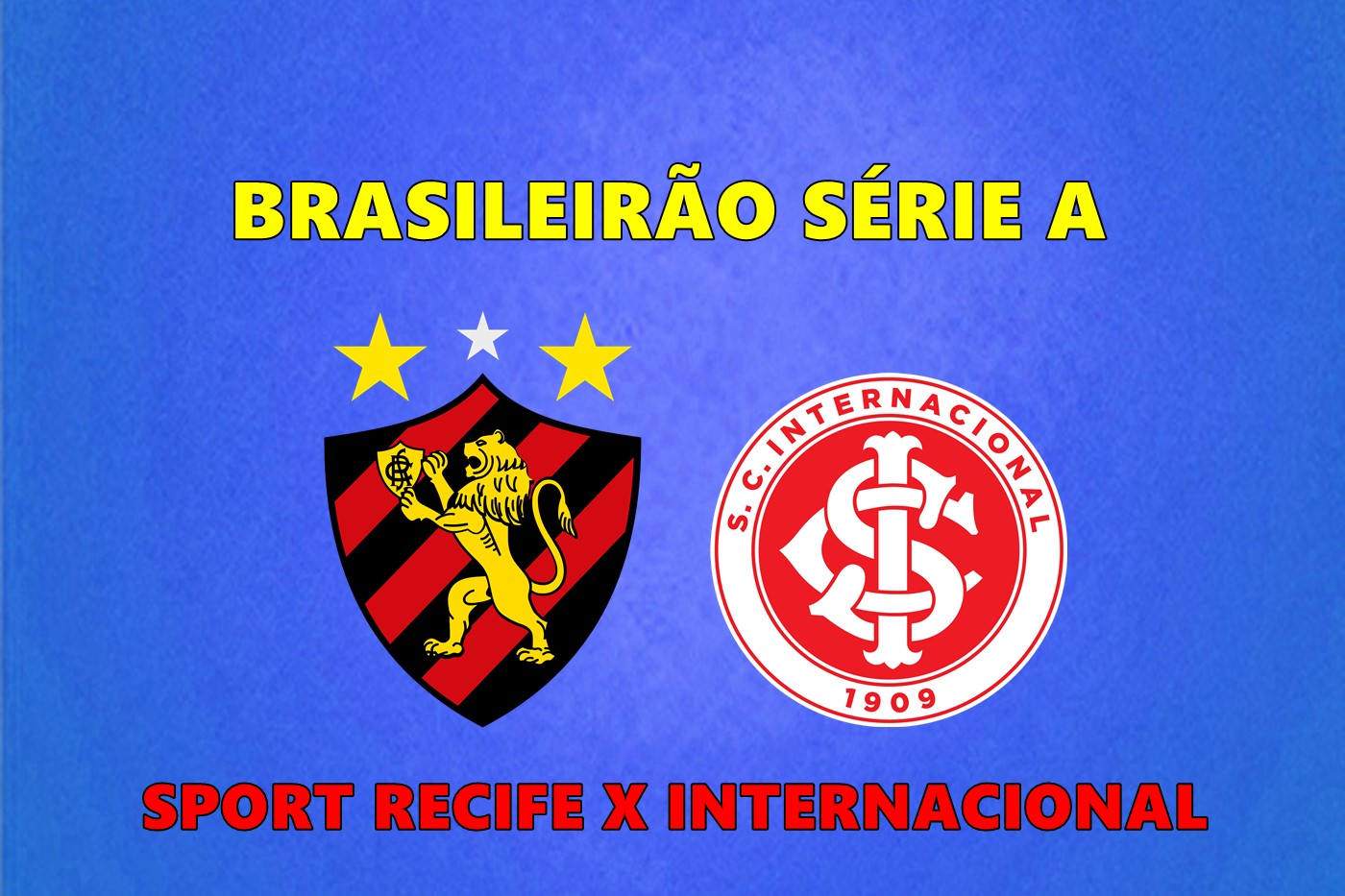 Jogo do Inter ao Vivo: Transmissão de Sport x Internacional hoje pelo Brasileirão