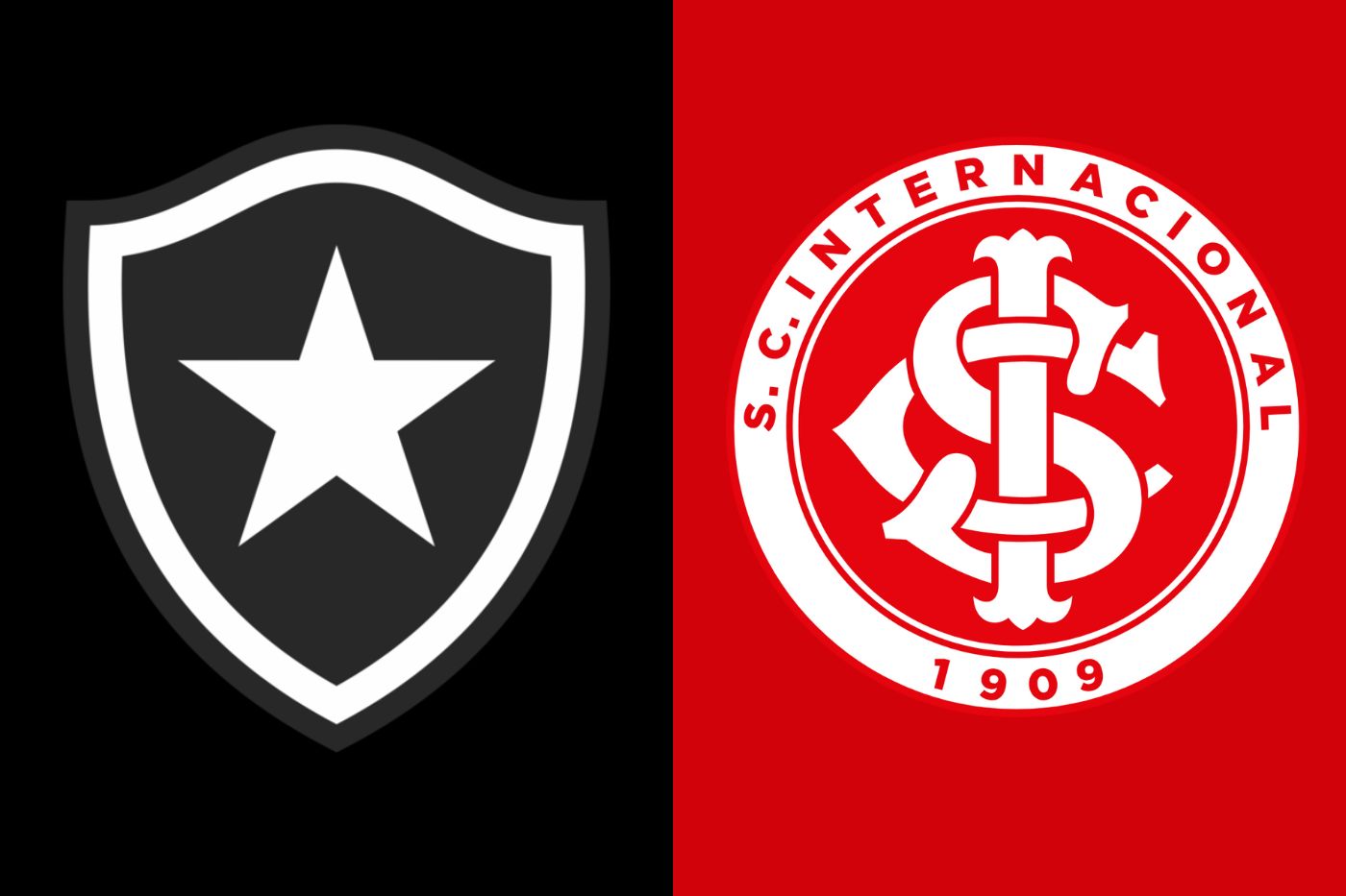 Retrospecto do Confronto Botafogo x Internacional (Foto: A Folha Hoje)