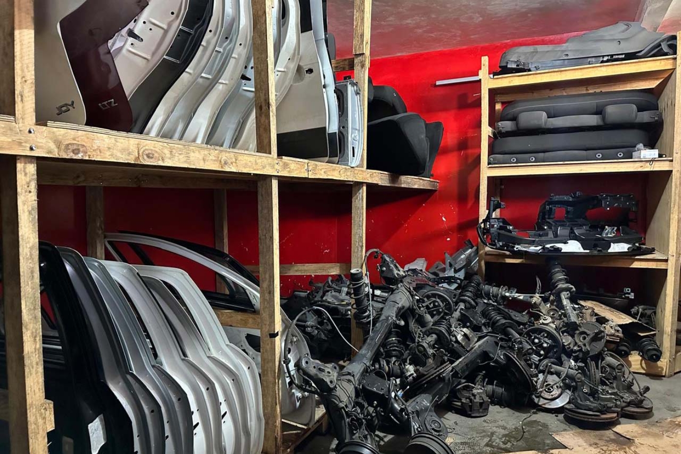 Combate ao desmanche ilegal - Foto: Anderson Martins Sesp