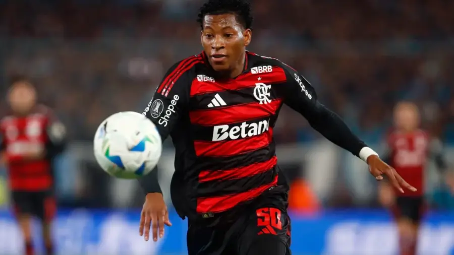Gonzalo Plata do Flamengo: Conmebol suspende atacante por 2 jogos na Libertadores e multa pesada!