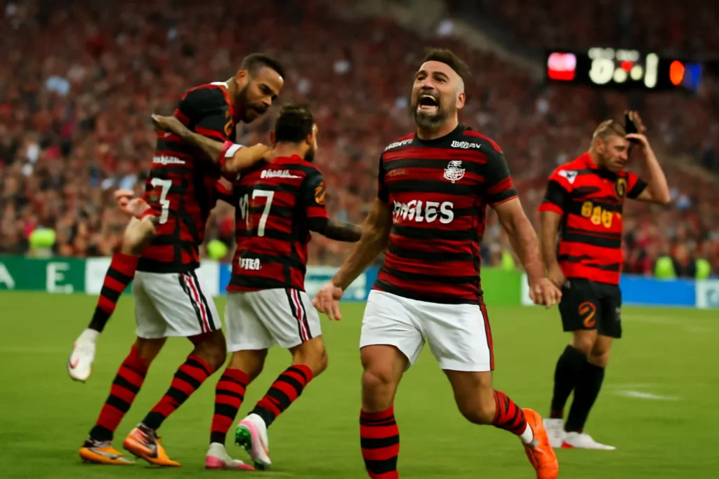 Flamengo atropela Sport por 5 a 1, assume a liderança do Brasileirão e decreta o rebaixamento do Leão!