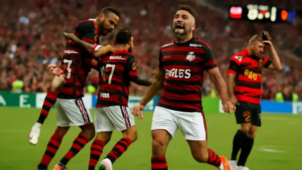 Flamengo atropela Sport por 5 a 1, assume a liderança do Brasileirão e decreta o rebaixamento do Leão!