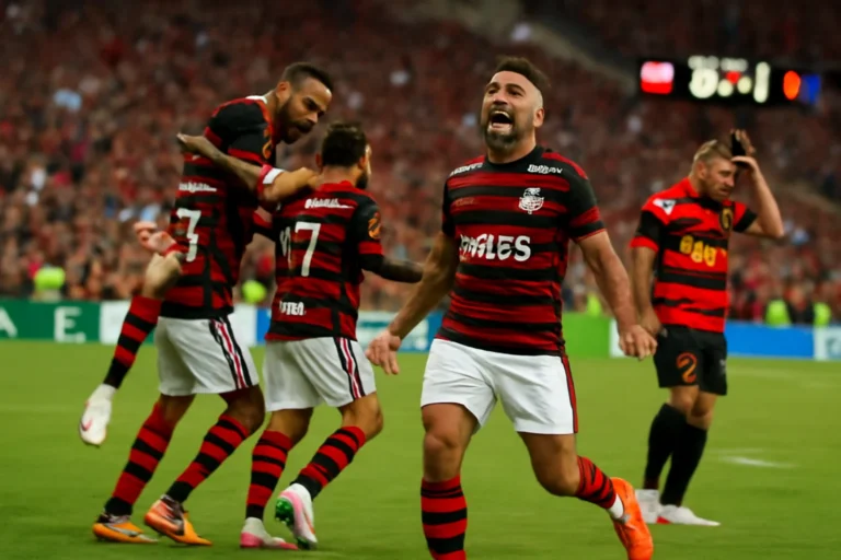 Flamengo atropela Sport por 5 a 1, assume a liderança do Brasileirão e decreta o rebaixamento do Leão!