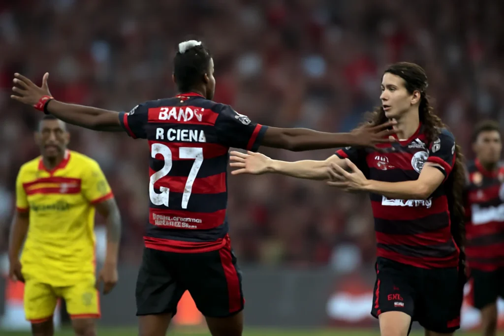Flamengo goleia Sport por 5 a 1: Filipe Luís defende Bruno Henrique após absolvição e reação da torcida