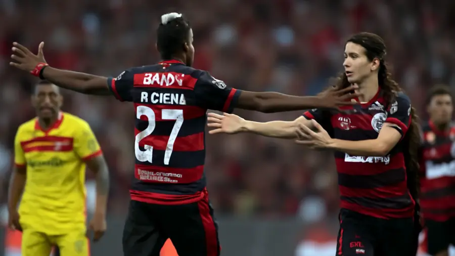 Flamengo goleia Sport por 5 a 1: Filipe Luís defende Bruno Henrique após absolvição e reação da torcida