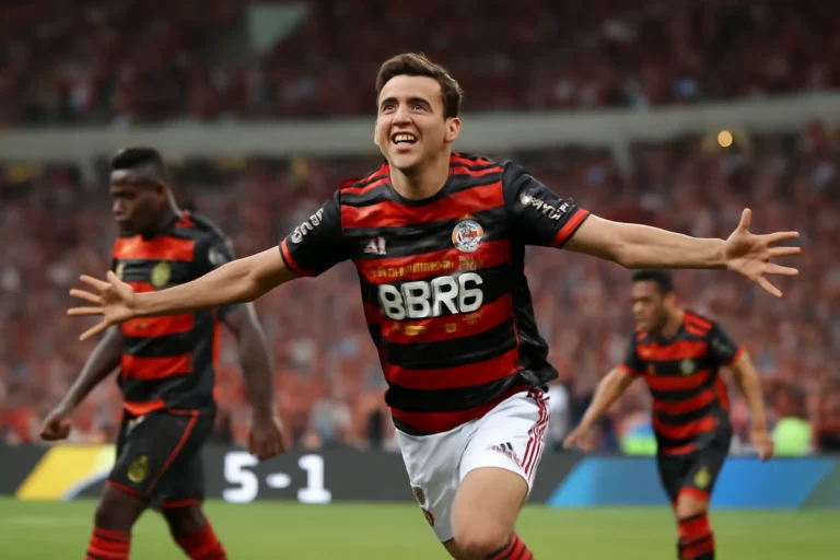 Flamengo 5 x 1 Sport: Mengão dispara na liderança e abre 73% de chance de título no Brasileirão 2025!
