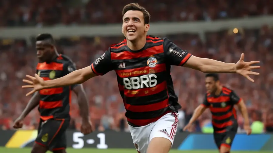 Flamengo 5 x 1 Sport: Mengão dispara na liderança e abre 73% de chance de título no Brasileirão 2025!