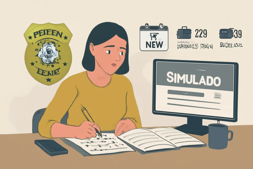 Como tirar vantagem no 1º Simulado Especial PC RS – Escrivão e Inspetor: 720 vagas, salário R$ 7.299,54, prova 18/01/2026, simulado grátis 16/11