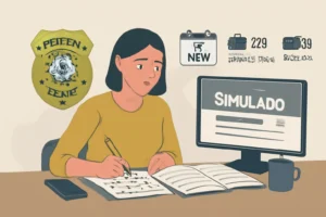 Como tirar vantagem no 1º Simulado Especial PC RS – Escrivão e Inspetor: 720 vagas, salário R$ 7.299,54, prova 18/01/2026, simulado grátis 16/11