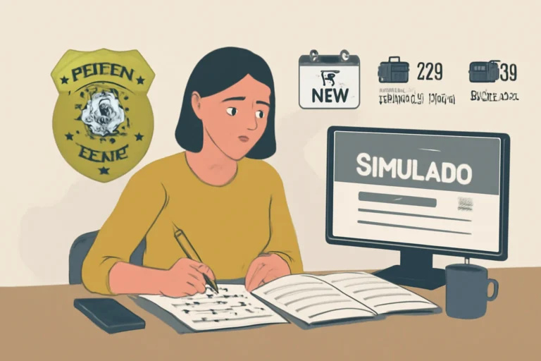 Como tirar vantagem no 1º Simulado Especial PC RS – Escrivão e Inspetor: 720 vagas, salário R$ 7.299,54, prova 18/01/2026, simulado grátis 16/11