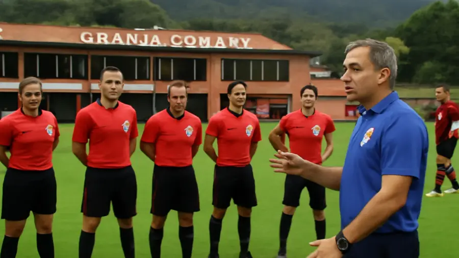 Capacitação de árbitros: Flamengo elogia ações da CBF lideradas por Samir Xaud, treinamentos na Granja Comary desde outubro e reunião em 10 de novembro