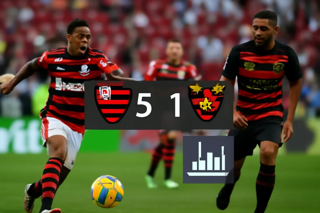 Flamengo vence Sport por 5 a 1, Juninho encerra jejum desde abril e time se prepara para o clássico com Fluminense, estatísticas e análise