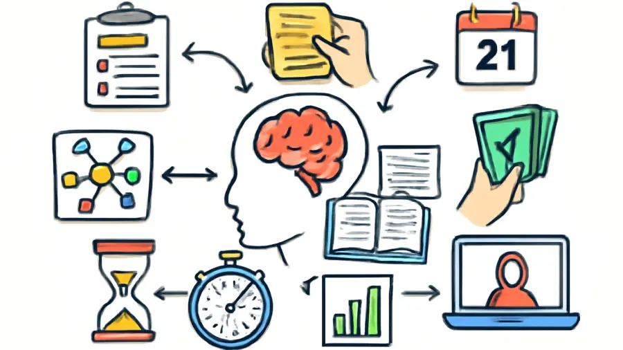 Resumos e mapas mentais próprios: 7 técnicas práticas para memorizar, personalizar revisões e turbinar estudos para Concursos 2025, com métodos visuais