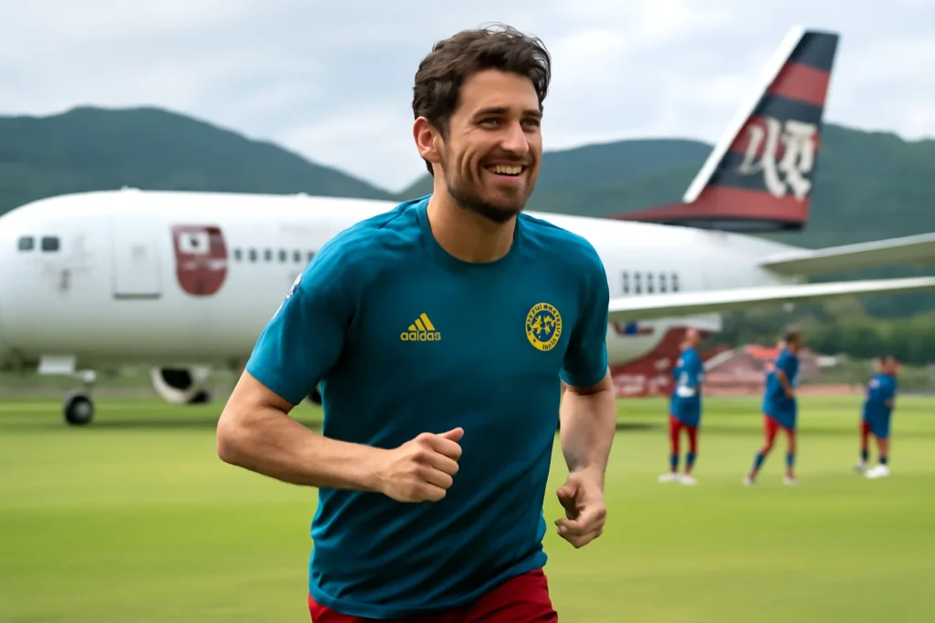 Reforço confirmado: Jorginho volta a treinar com o grupo e deve ser relacionado para Flamengo x Fluminense, clube fretou avião e avalia retornos