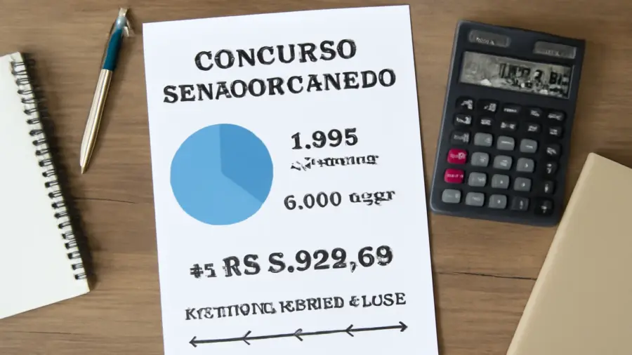Concurso Senador Canedo: edital com mais de 6 mil vagas, 1.505 imediatas e salários até R$9.929,68, organizado pelo Instituto Verbena/UFG, confira cronograma