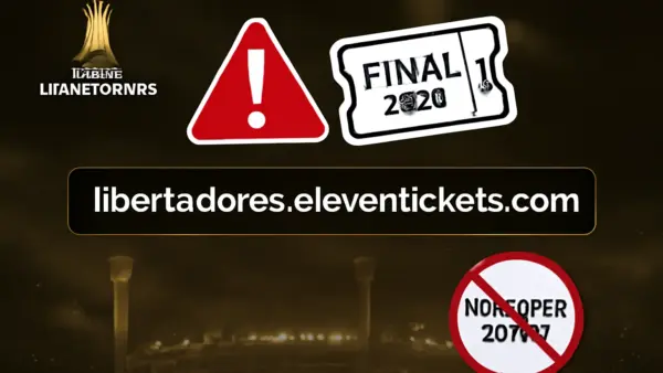 Conmebol alerta: compre ingressos da final da Libertadores 2025 apenas em canais oficiais, site oficial libertadores.eleventickets.com e cuidado com Outsiders Tours