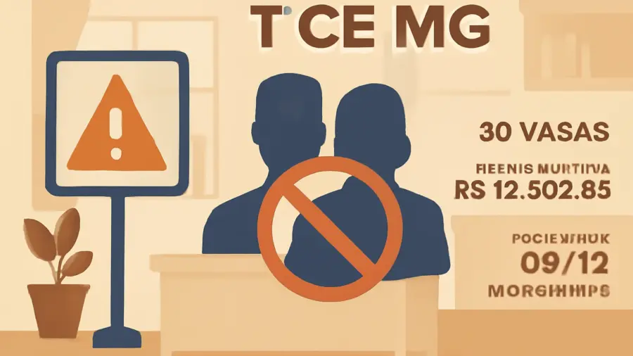 Concurso TCE MG 2025: saiba por que você não pode se inscrever em mais de um cargo, 30 vagas, salário inicial R$ 12.502,85 e inscrições até 09/12 no Cebraspe