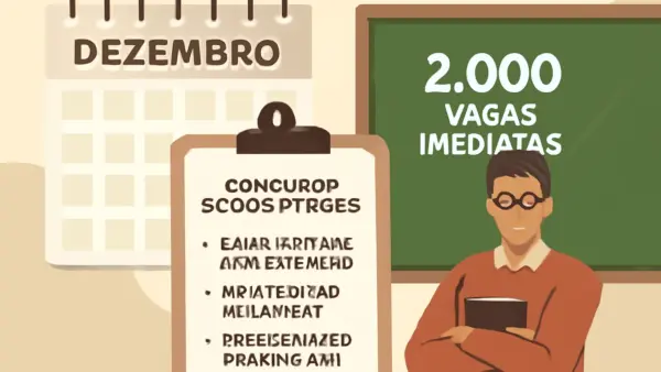 Concurso Seduc PI 2025: edital até dezembro com 4.000 vagas para professor, 2.000 imediatas, novo piso de R$ 4.984,17 e inscrições no próximo ano