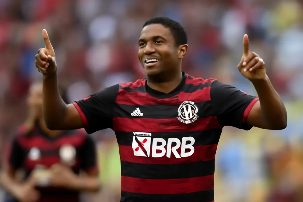 Douglas Telles, joia do Flamengo, estreia com gol e multa de €90 mi, celebra ‘1ª volta por cima’ e conta planos, família e lições com Filipe Luís