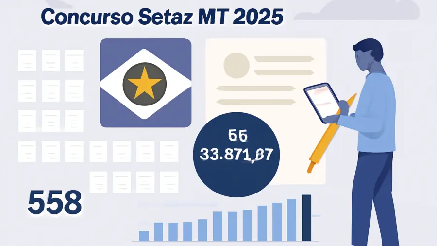 Concurso Sefaz MT 2025: comissão formada para novo edital, 558 cargos vagos, salários até R$ 32.971,87 e histórico com 24 das 30 vagas para Estratégia
