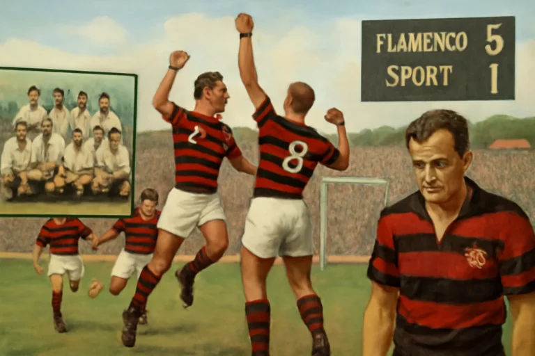 Você sabia? Flamengo é 1º campeão pernambucano, clube de Recife fechou em 1949 e o Flamengo do Rio fez 5 a 1 no Sport com 15 mil torcedores