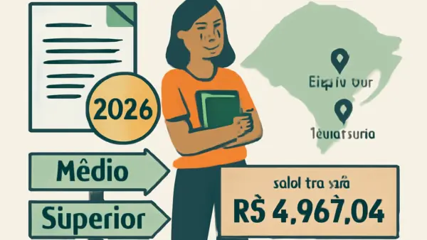 Concurso Unipampa 2026: editais publicados, oportunidades para Médio e Superior, provas em Bagé, Caçapava do Sul e Uruguaiana, salários até R$ 4.967,04