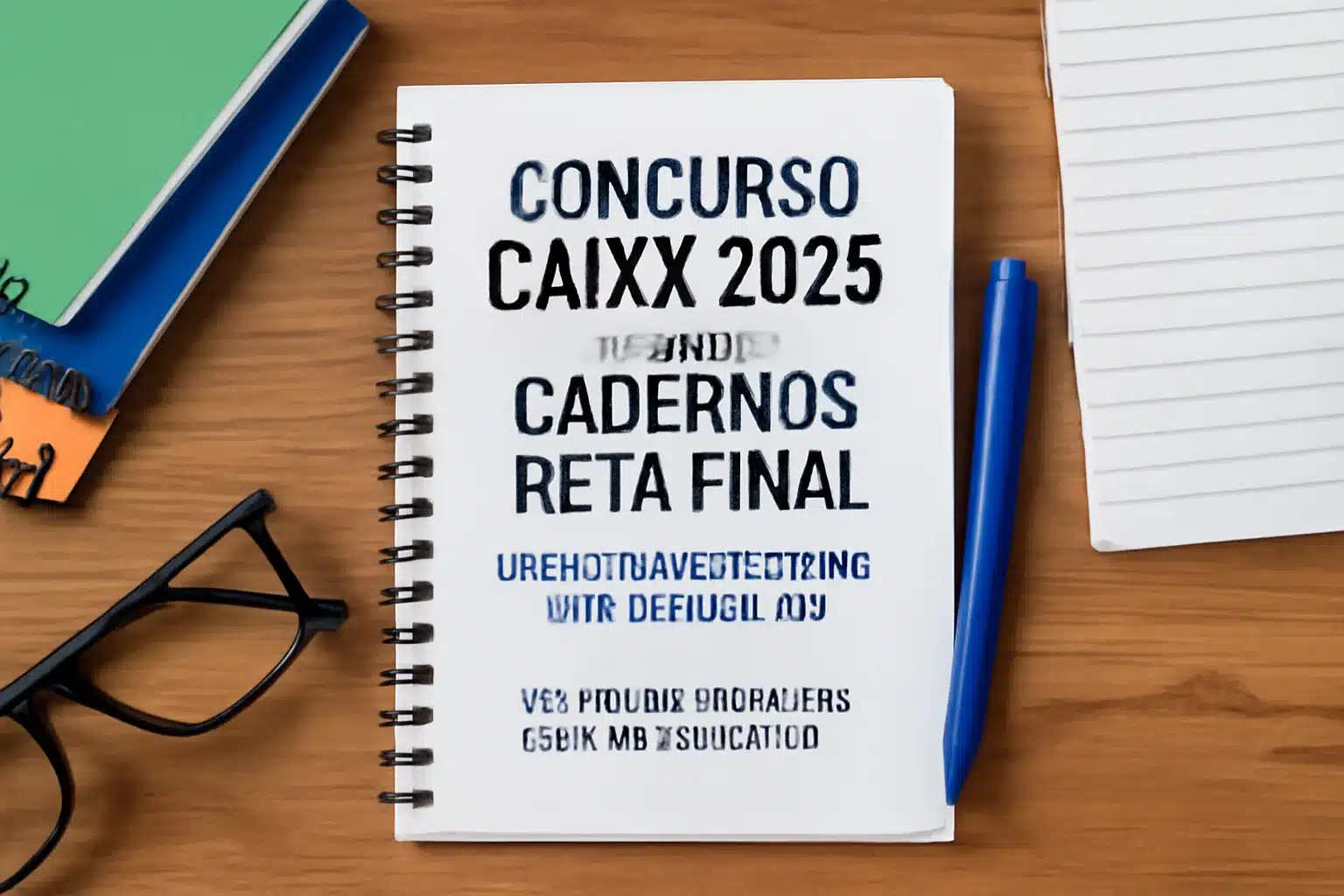 Concurso Caixa 2025: Cadernos Reta Final com questões anteriores por disciplina, 184 vagas imediatas + 552 em cadastro, salários R$ 12.371,00 a R$ 16.495,00 — prepare-se