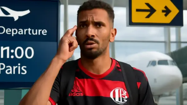 Danilo em dúvida para clássico: viagem de Paris às 11h e chegada ao Rio às 18h30 podem tirar o meio-campista do Fla-Flu, Flamengo prioriza logística