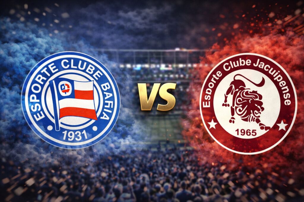 Bahia x Jacuipense hoje: onde assistir ao vivo, horário e escalações do Baianão 2026