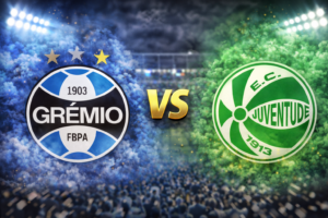 Grêmio x Juventude hoje (15): onde assistir ao vivo, horário e escalações pela semifinal do Campeonato Gaúcho 2026