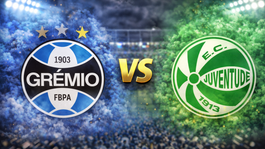 Grêmio x Juventude hoje (15): onde assistir ao vivo, horário e escalações pela semifinal do Campeonato Gaúcho 2026