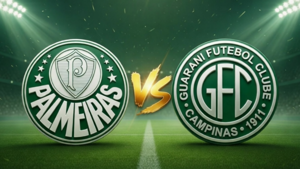 Palmeiras x Guarani hoje (15): onde assistir ao vivo, horário e escalações pelo Campeonato Paulista 2026