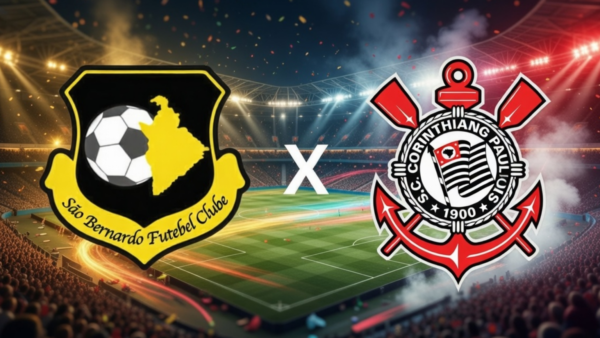 São Bernardo x Corinthians hoje (15): onde assistir ao vivo, horário e escalações pelo Campeonato Paulista 2026