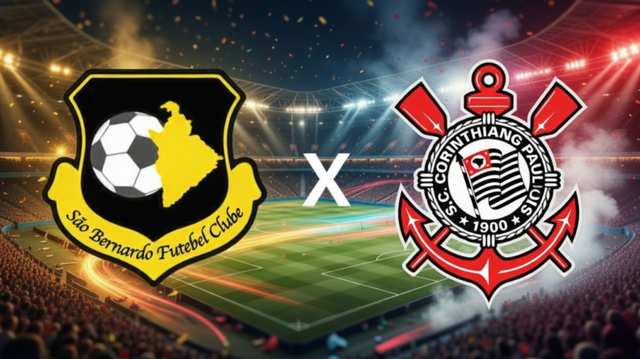 São Bernardo x Corinthians hoje (15): onde assistir ao vivo, horário e escalações pelo Campeonato Paulista 2026