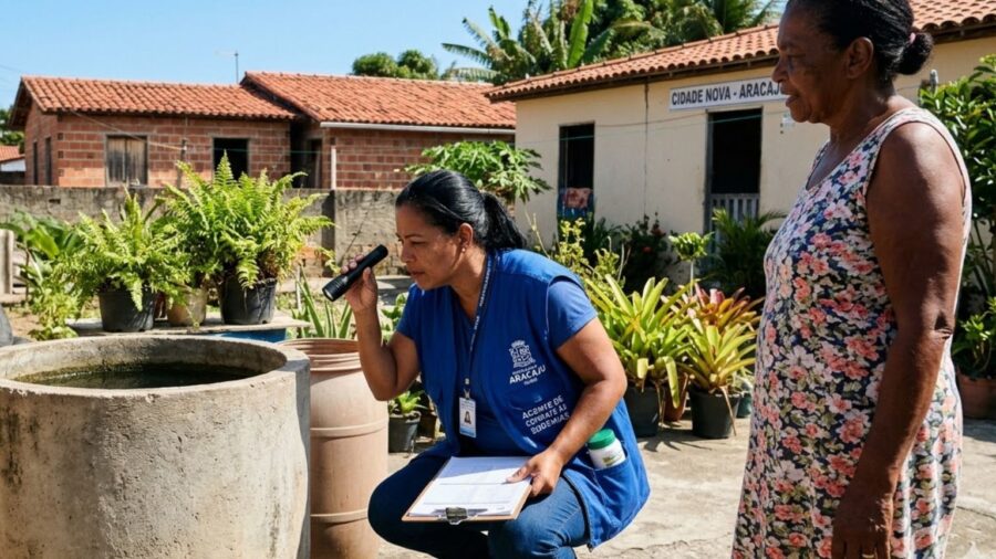 Alerta em Aracaju: Índice de infestação do Aedes aegypti sobe 33%; veja bairros em risco
