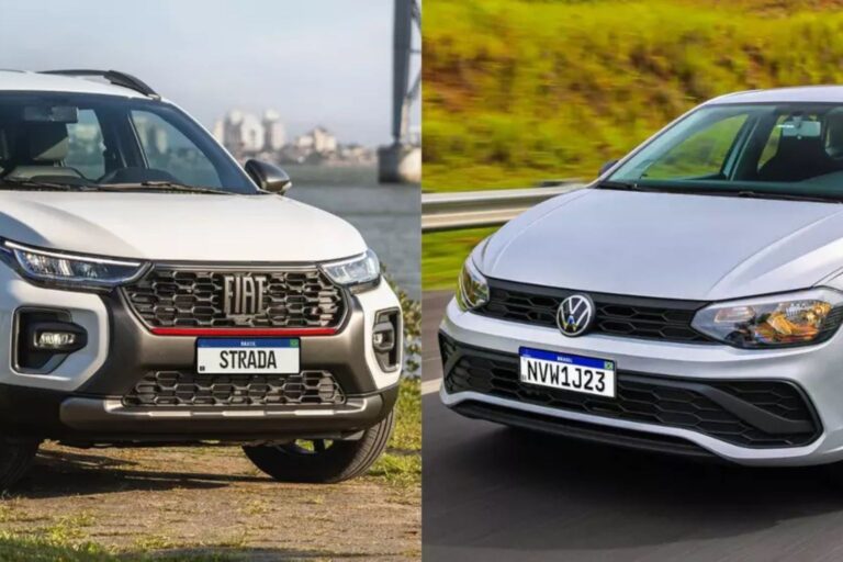 Fiat Strada e VW Polo Lideram Vendas em Fevereiro de 2026: Veja o Top 30 Completo