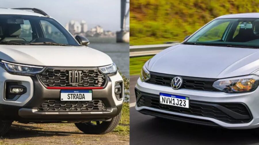 Fiat Strada e VW Polo Lideram Vendas em Fevereiro de 2026: Veja o Top 30 Completo